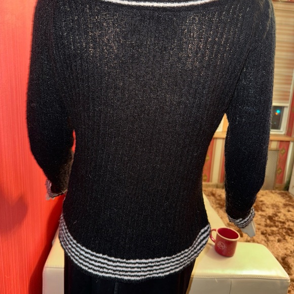 Alexe Paris long knit sweater tunic S - Picture 7 of 14